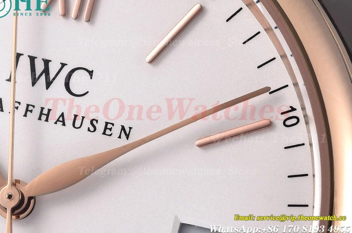 RG Dial 40mm Portofino LE MY8215 GDF White 0217